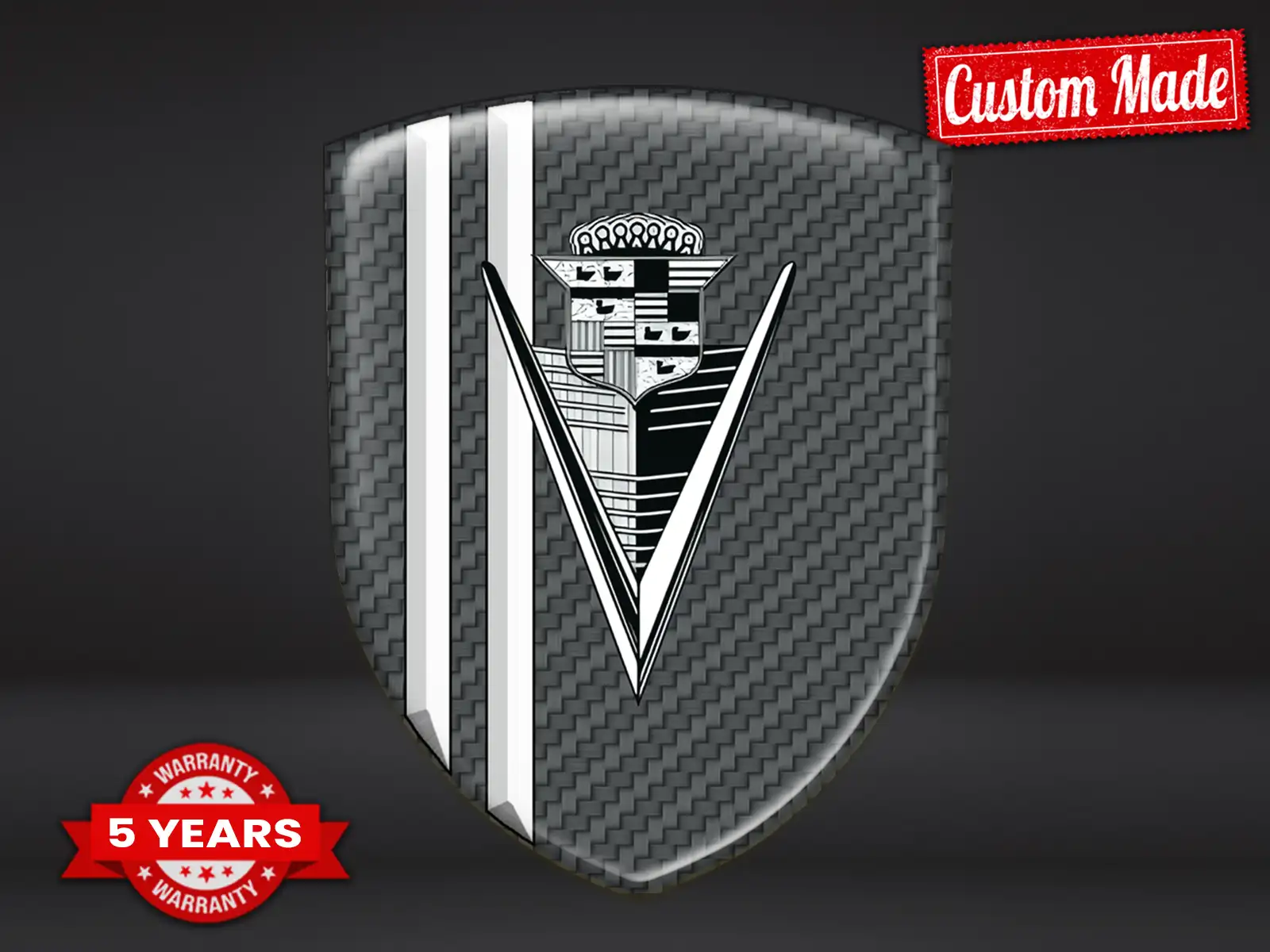Cadillac Personalisierte Autosticker Stern Exklusiv Minimal